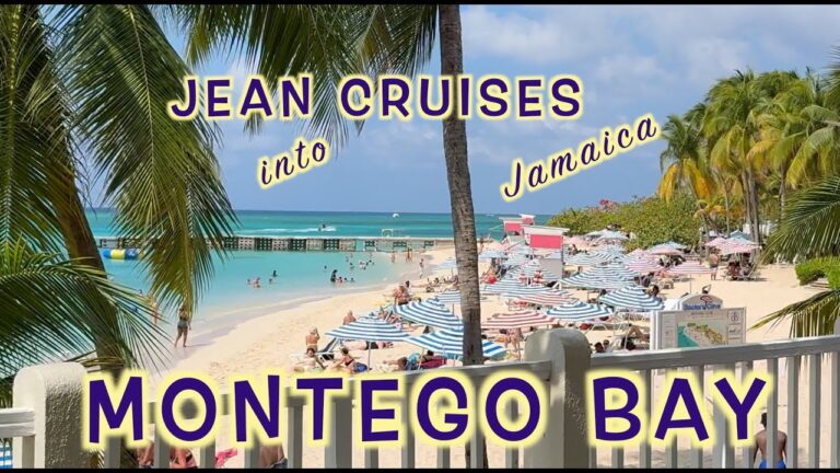 Jean Cruises into Montego Bay, Jamaica and finds Margaritaville and the beach as part of her very cheap tour