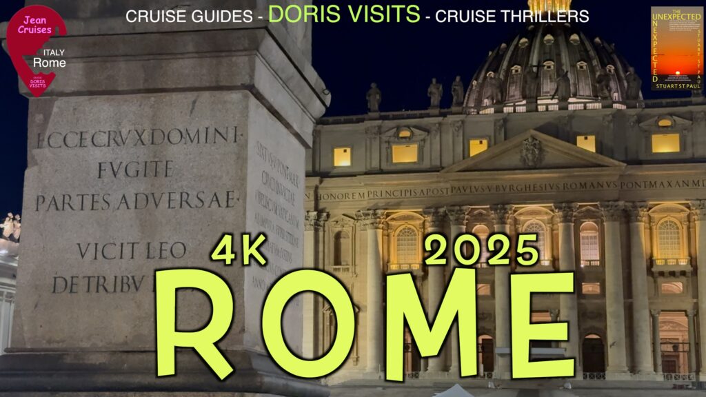 Rome - Doris Visits the Vatican and Rome 2025 in 4K